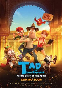 Tad the Lost Explorer and the Secret of King Midas (2017)